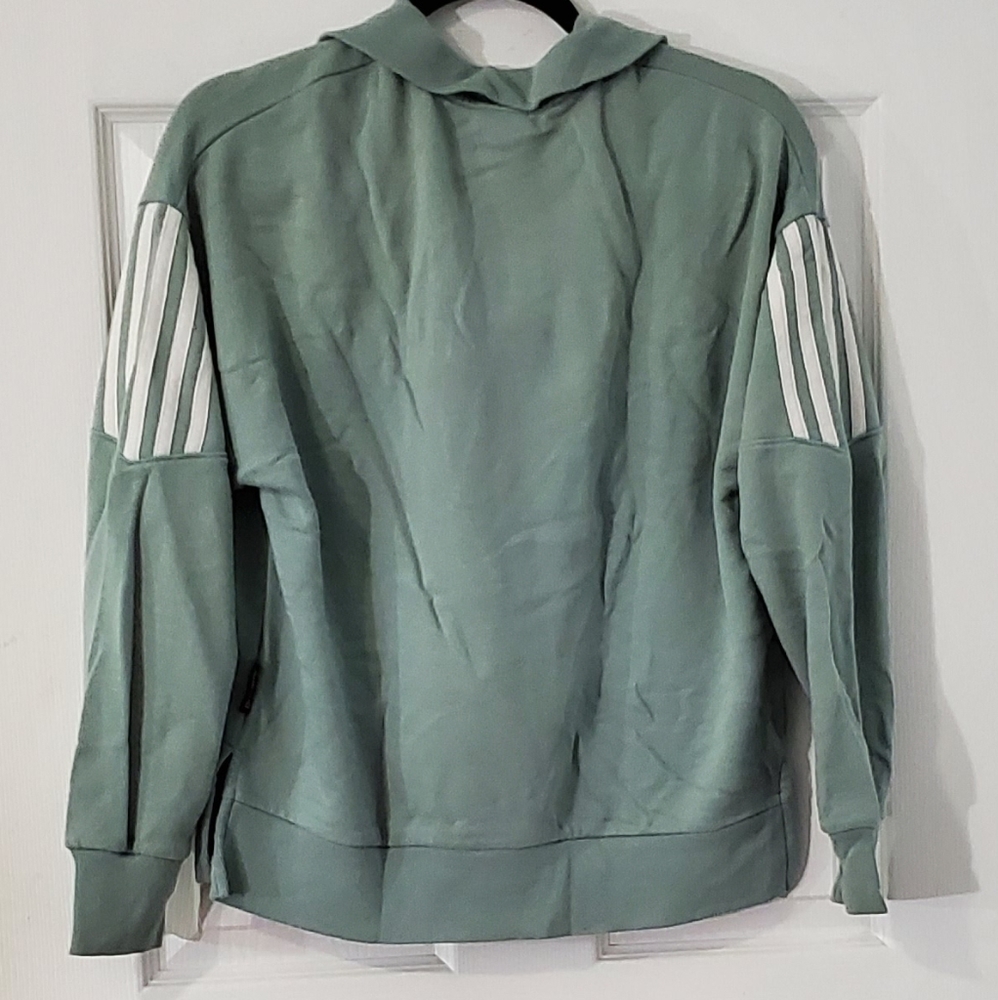 Victoria's Secret PINK Green Quarterzip Sweatshirt - Picture 5 of 6